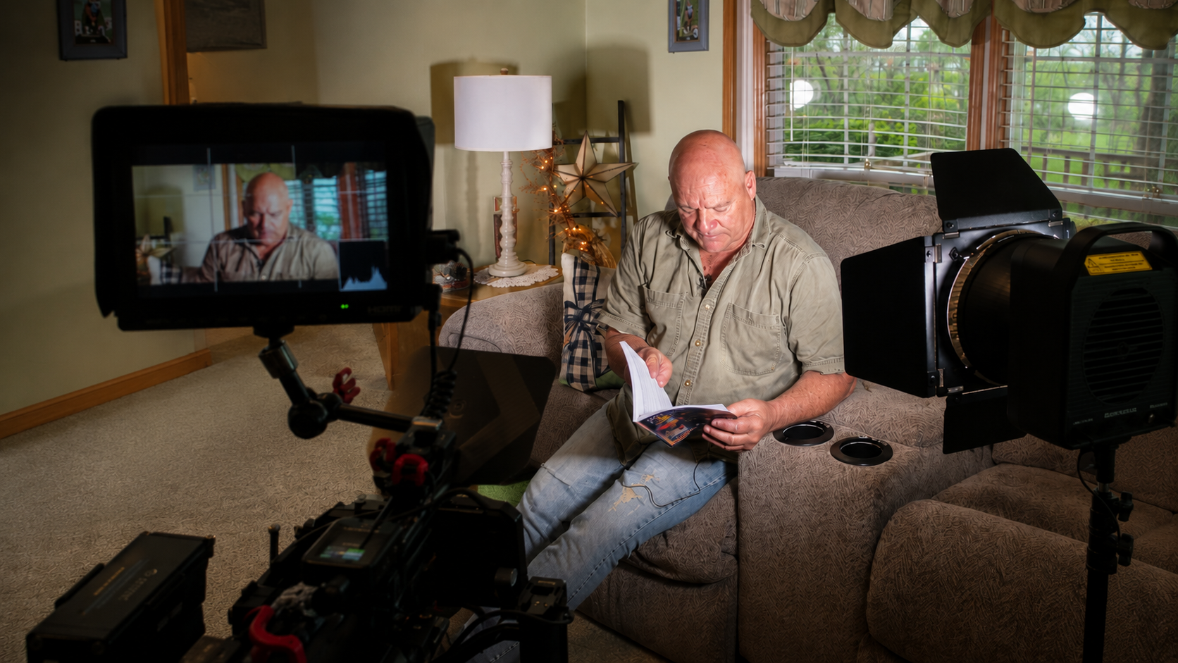 The Crossing: Shoulders of Mercy production still 2